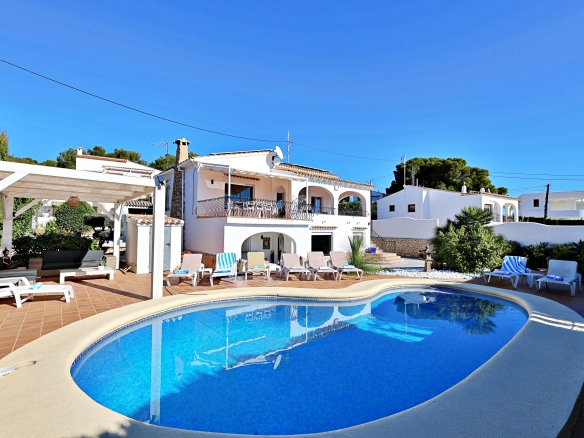 Volantis – villa with ocean view and private pool in Benissa